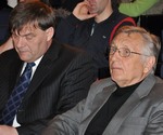 Tsch. Botschafter SE Dr. Rudolf Jindrak, Oscarpreisträger, Regisseur Jiri Menzel